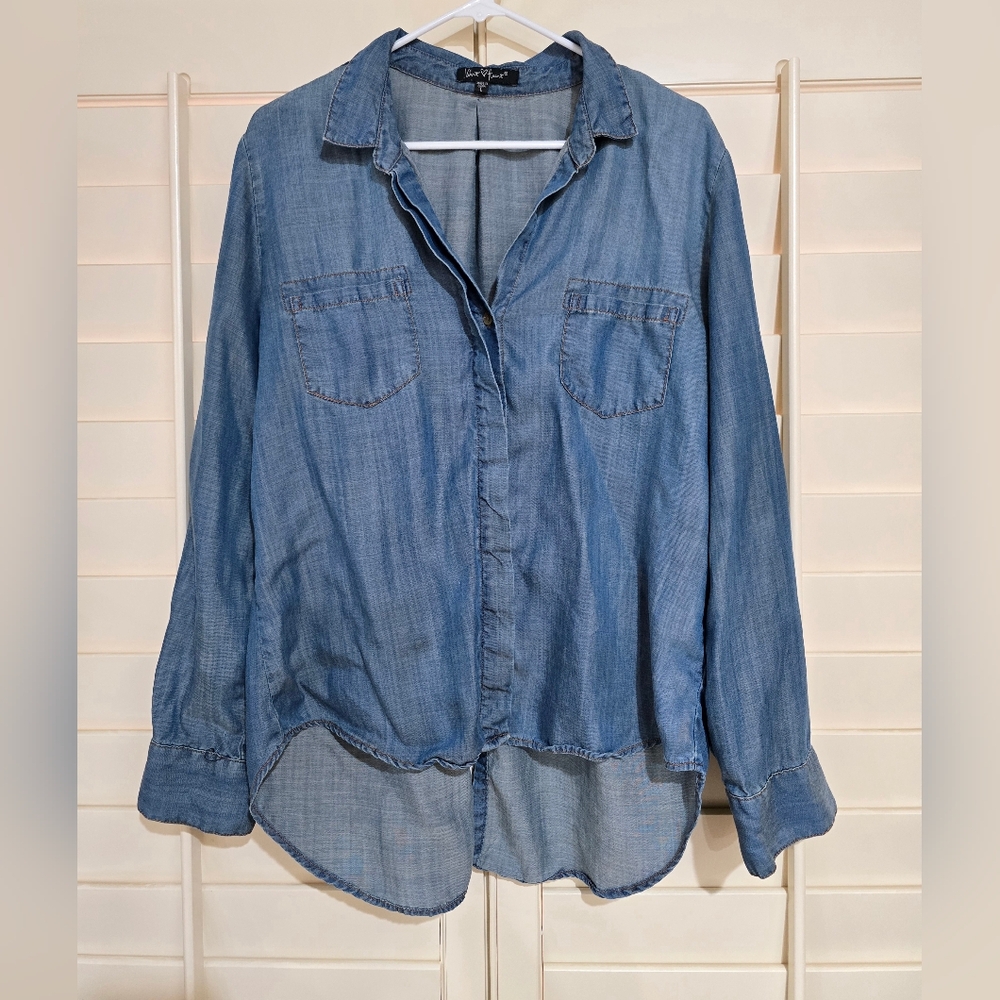 Velvet Heart womens button-down top